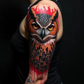 Owl Sleeve Tattoo Ideas: A Darkly Beautiful Guide