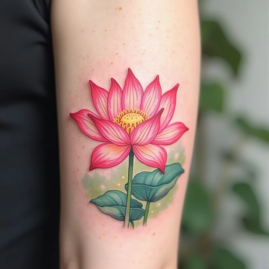 Pink Lotus Flower Tattoo: Meaning & Symbolism