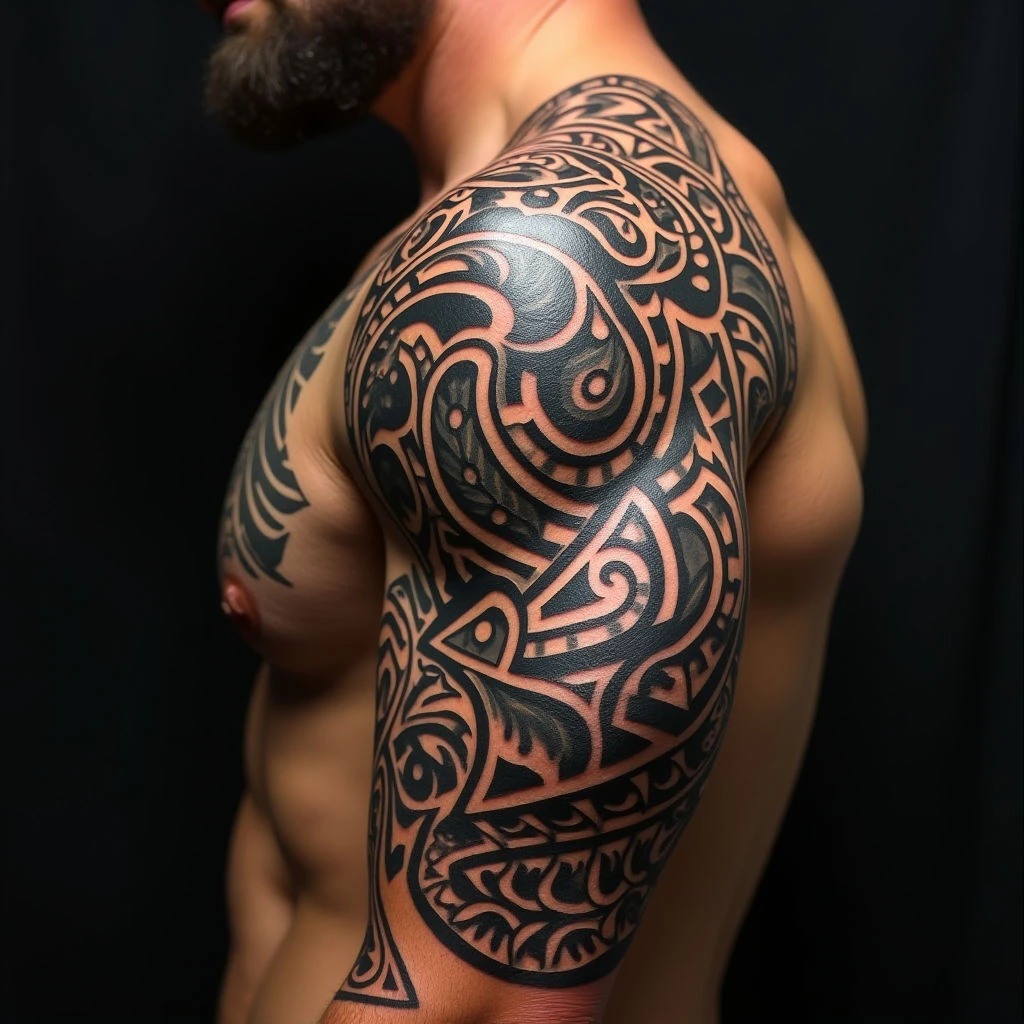 Polynesian Tattoo Designs for Guys: A Comprehensive Guide