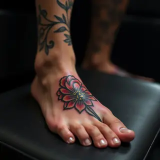 Famous Faces Under Your Feet: Tiny Tattoos Inspired by Icons