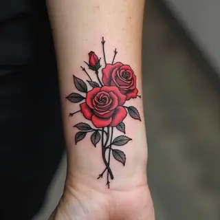 Ethereal Echoes: Delicate Wrist Tattoos with Profound Meaning