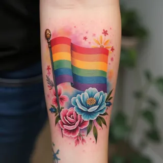 Pride Flag Tattoo Placement Guide: Finding the Perfect Spot to Show Your Colors