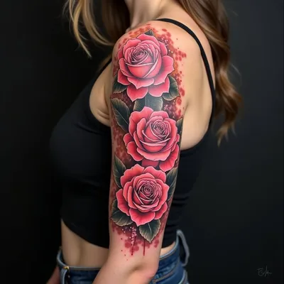 Quarter Sleeve Tattoo Ideas for Females