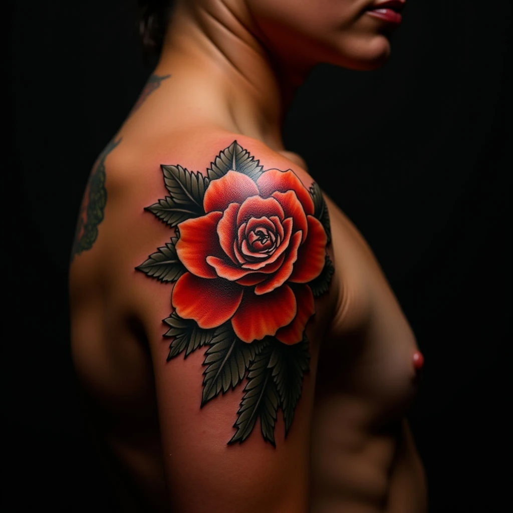Realistic Tattoos: Exploring Traditional Styles & Bold Designs