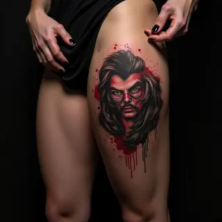 Trash Polka Arm Sleeve Tattoos for Women - Bold Designs!