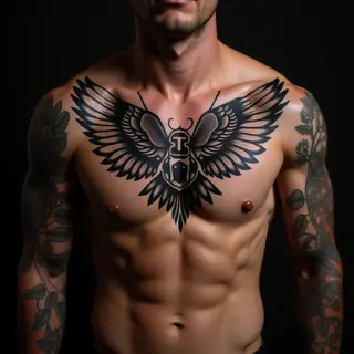 Bold Ribcage Tattoos for Men: New School Style & Placement Guide