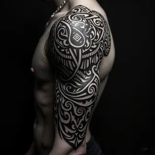 Unveiling the Darkness: Samoan Tattoo Meanings & Symbols – A Blackwork Perspective
