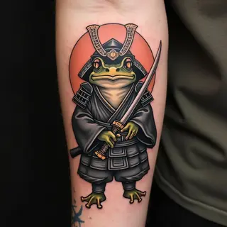 Samurai Frog: A Fusion of Tradition and Whimsy