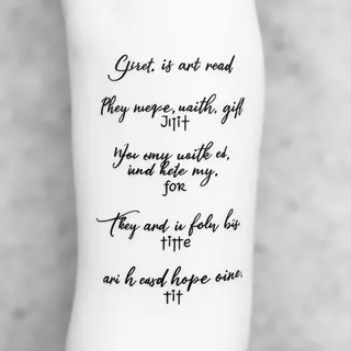 Short Bible Verses for Tattoos: Meaningful Options & Considerations