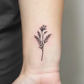 Simple First Tattoo Ideas: A Botanical Beginner's Guide