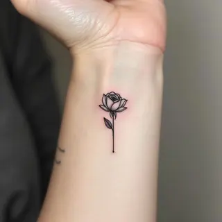 Delicate Blooms: Small Flower Tattoos for Women