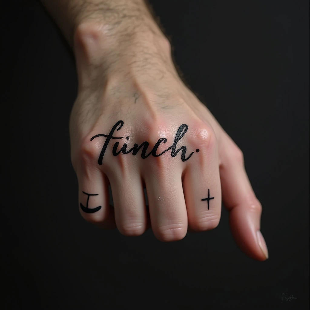 Simple Hand Tattoo Designs for Men
