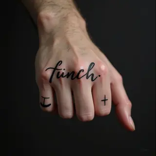 Simple Hand Tattoo Designs for Men