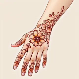 Simple & Beautiful Mehndi Designs for Your Palm
