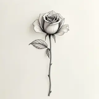 Simple Rose Tattoo Ideas: A Guide to Minimalist Beauty