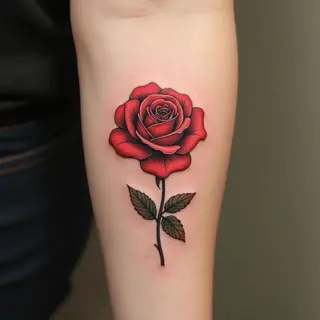 Simple Rose Tattoo Ideas: A Timeless Classic Reimagined