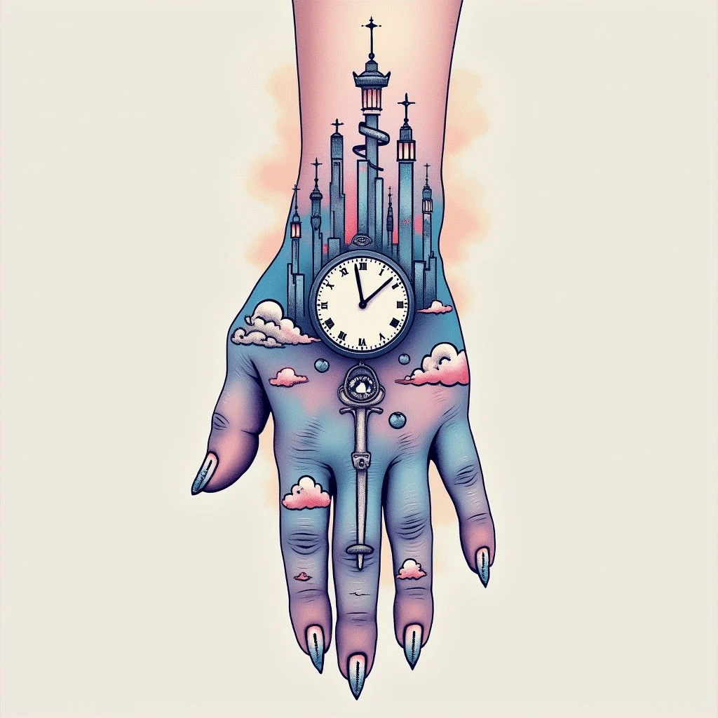 Simple Tattoo Designs for Girls on Hand: A Dreamscape Guide