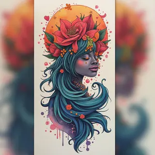 Vibrant Sleeve Color Tattoo Designs: A Guide to Expression & Inspiration