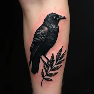 Small Black Bird Tattoo Designs: Symbolism & Inspiration