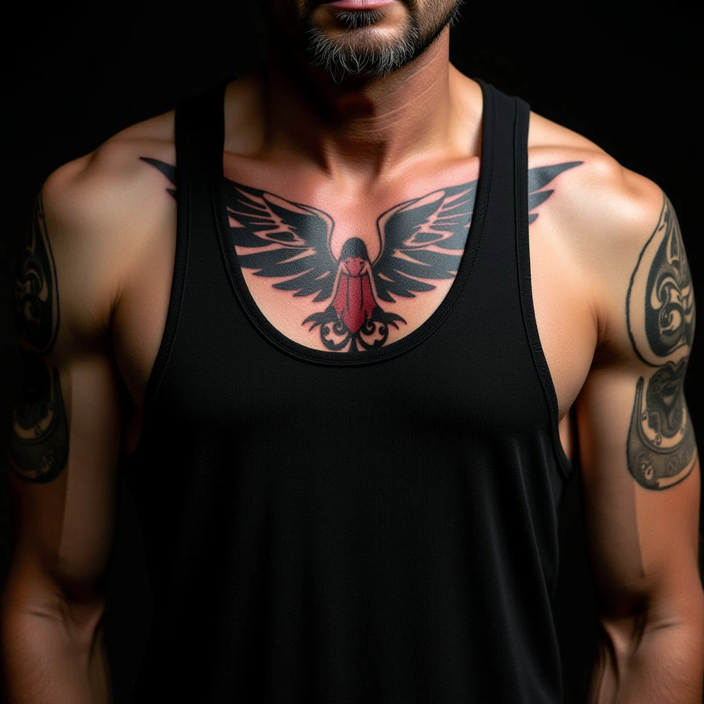 Small Chest Tattoos: Meaningful Realism Designs