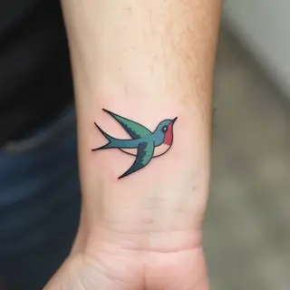 Subtle Colored Tattoos for Men: A Guide to Meaningful Designs