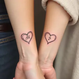 Delicate Couple Tattoos: Tiny Tokens of Love & Unity