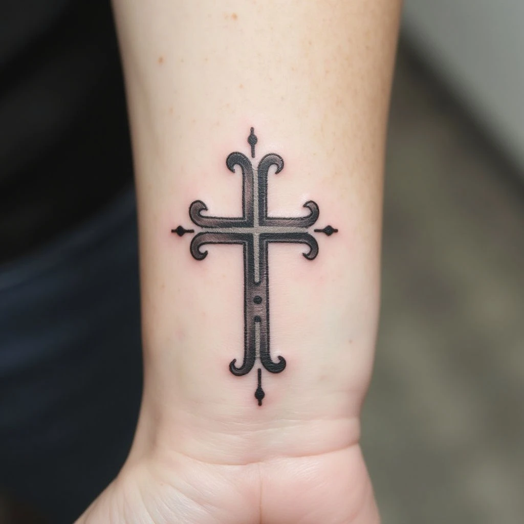 Small Cross Tattoo on Wrist: Meaning & Design Inspiration