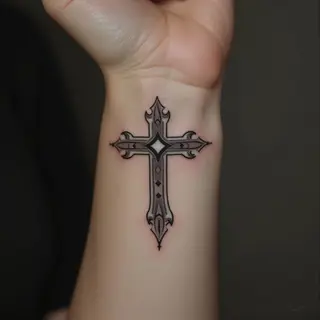 Small Cross Tattoo on Wrist: Meaning & Design Ideas for Women
