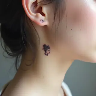 Small Face Tattoo Ideas: Delicate Designs & Placement Tips