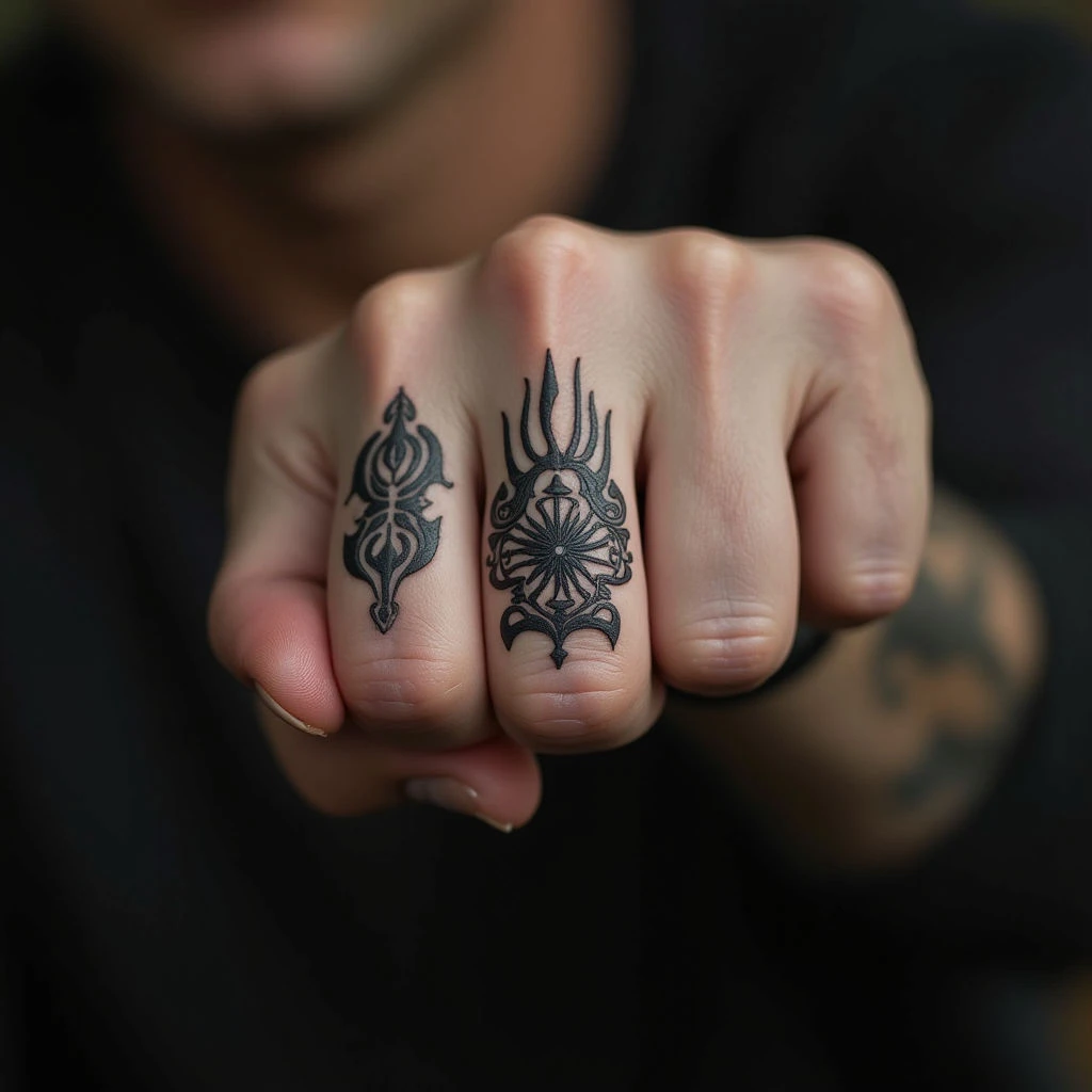 Small Finger Tattoos with Meaning for Men: A Guide to Tribal and Symbolic Designs