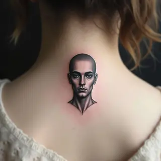 Small Head Tattoo Ideas: Portraits & More