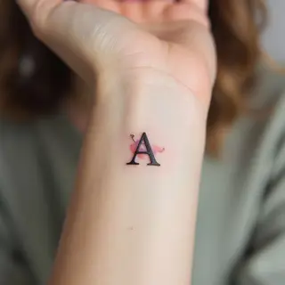 Delicate Letter Tattoos for Women: Meaning & Inspiration