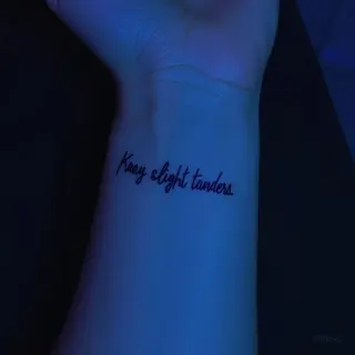 Small Lettering Tattoo Ideas: Hidden Messages & Subtle Art