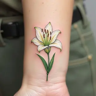 Delicate Beauty: Small Lily Tattoo Ideas & Inspiration