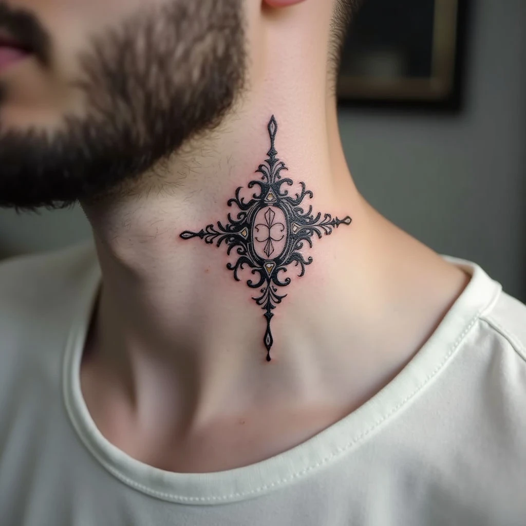 Small Neck Tattoos for Men: Meaningful Designs & Inspiration