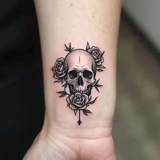 Small Tattoo Design Ideas for Men: Embrace the Macabre