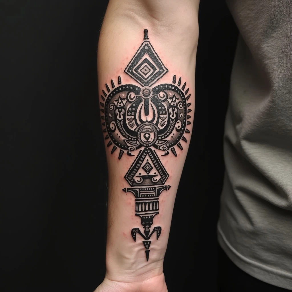 Small Forearm Tattoo Ideas for Men: Meaningful Designs