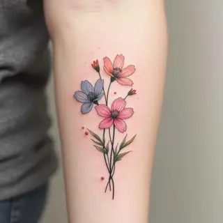 Small Tattoo Shop Ideas: A Watercolor Guide