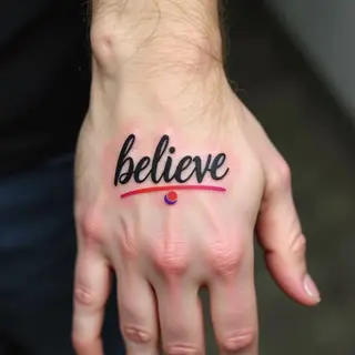 Small Word Hand Tattoos for Men: Inspiration & Meaning