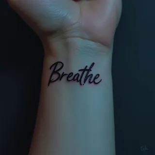 Tiny Word Tattoos for Her: Subtle Statements & Delicate Designs