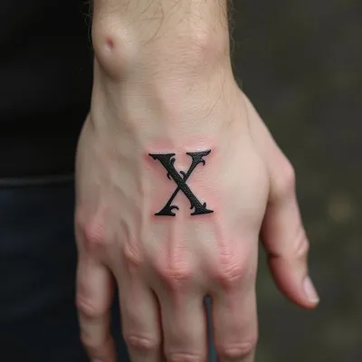 The Meaning of a Small X Tattoo on Your Hand: A Historical Perspective