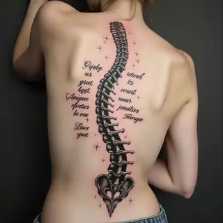 Spine Tattoo Quotes: Meaningful Ink for Women