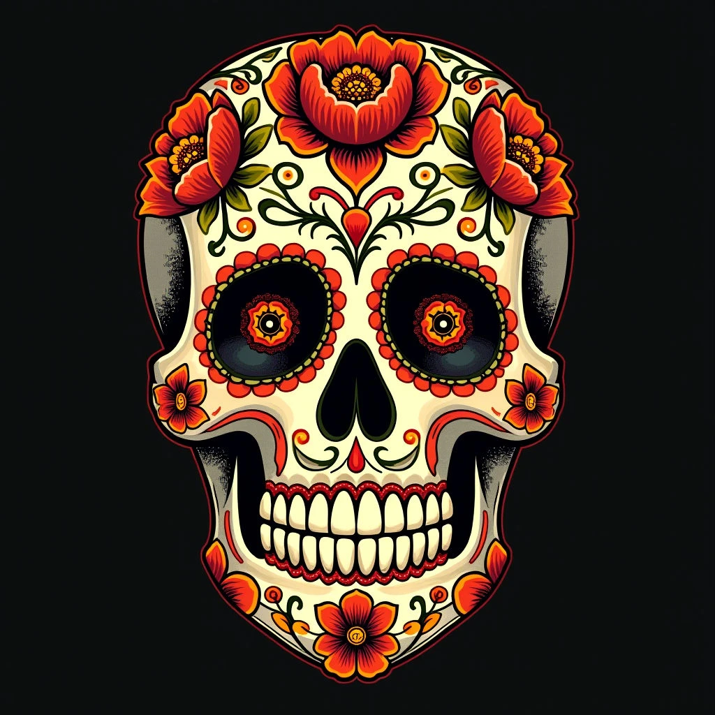 Unveiling the Macabre Beauty: The Meaning of Sugar Skull Tattoos