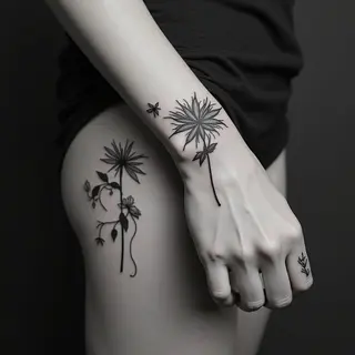 Illustrative Blackwork Tattoo Collection