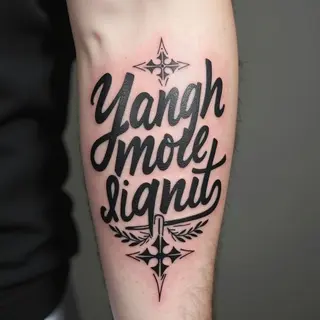 Tattoo Design Ideas for Men - Names & Meaningful Ink