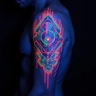 Unlocking Hidden Worlds: UV Reactive Tattoo Designs