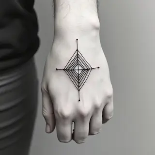 Simple & Small Tattoo Designs for Boys on Hand