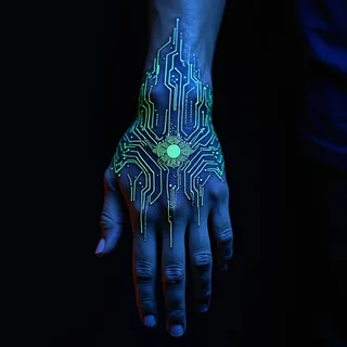 Cybernetic Hand Tattoos: Meaning & Futuristic Designs for Men