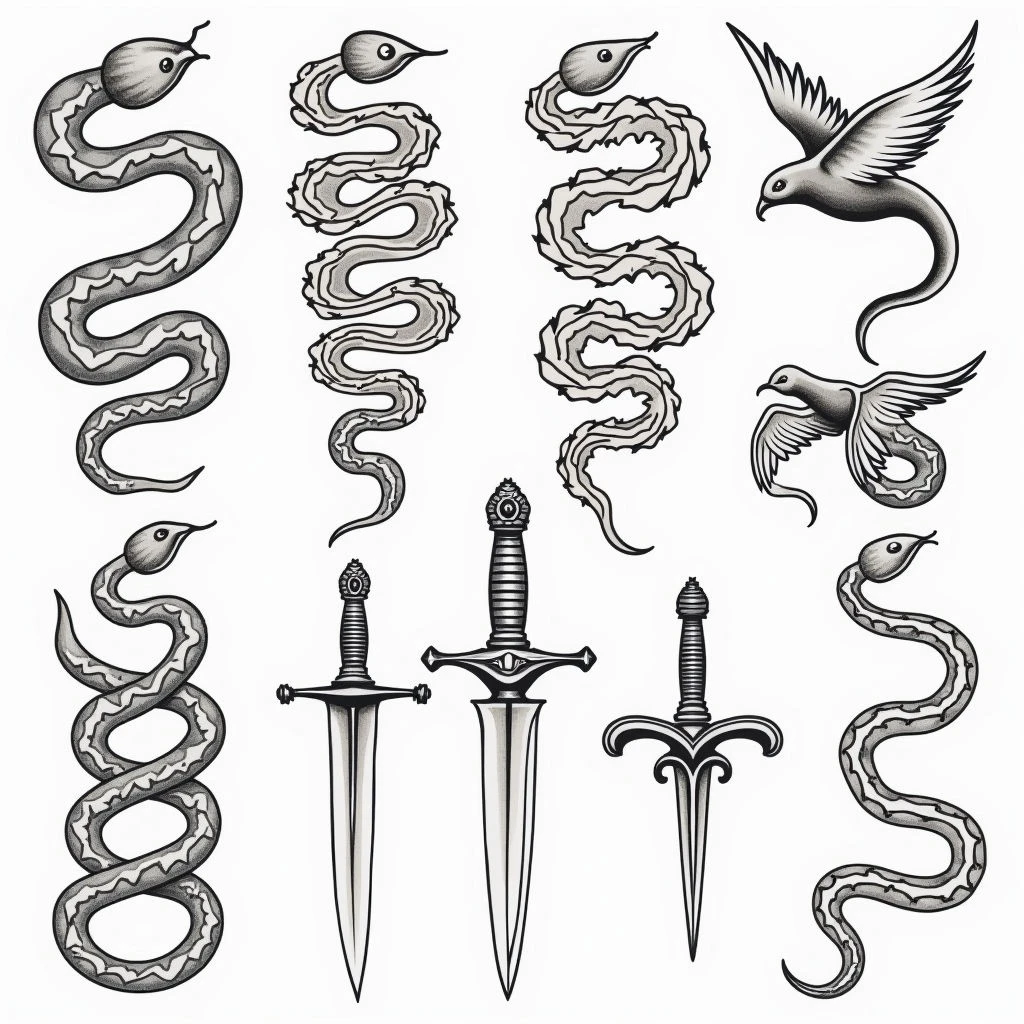 American Traditional Flash Sheet Inspiration