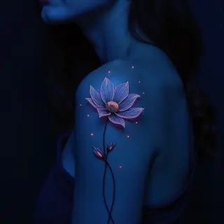 Simple Flower Tattoos: Delicate Designs & Hidden Magic